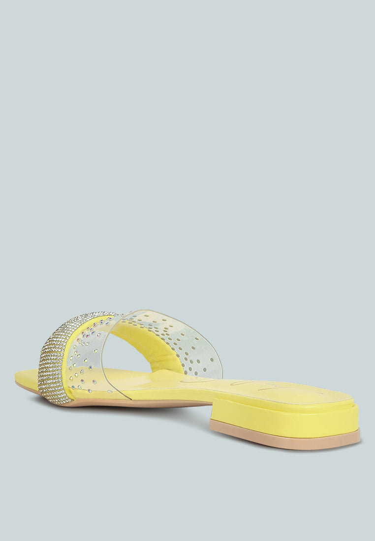 Old Flame Low Strack Heel Sandals
