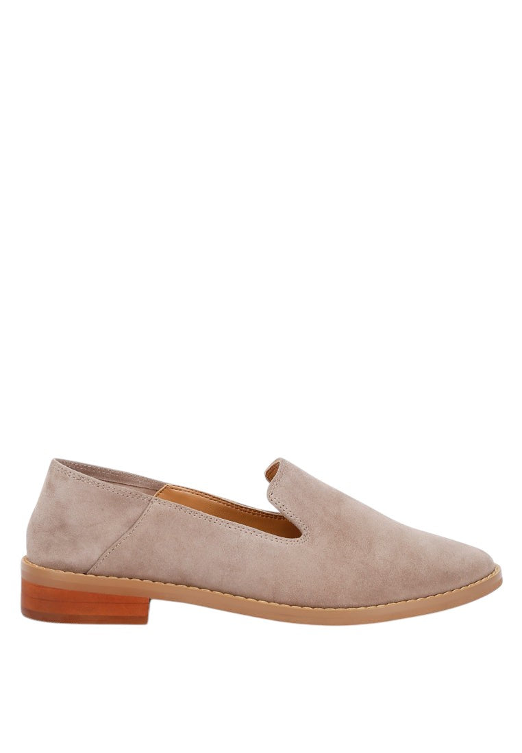 Oliwia Classic Suede Loafers