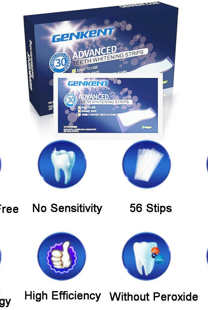 Travel Essentials - Toiletries Oral Hygiene Teeth Whitening Patches Oral Cleaning Strips 14...