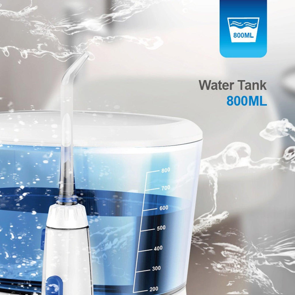 Travel Essentials - Toiletries Oral Irrigator Teeth Water Flosser Waterproof 800Ml Volume...
