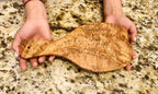 Original Olive Wood Cutting Board with Handle - VacationGrabs