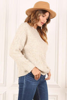 Women's Sweaters Oversize cable sweater