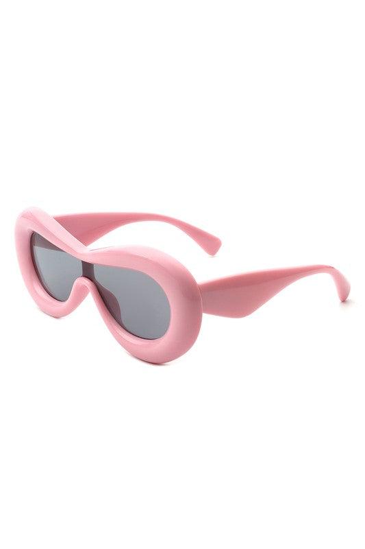 Sunglasses Oversize Retro Oval Modern Chic Fashion Sunglasses