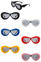 Sunglasses Oversize Retro Oval Modern Chic Fashion Sunglasses