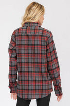 Oversized Plaid Flannel - VacationGrabs