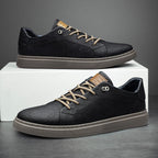 Men's black leather oxford shoe shoes for casual wear