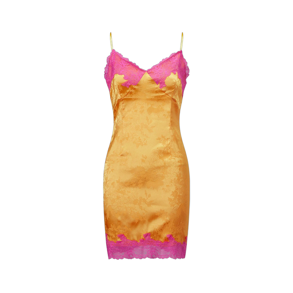 Chic Mini Dress with Lace Trim for Women