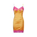 Chic Mini Dress with Lace Trim for Women