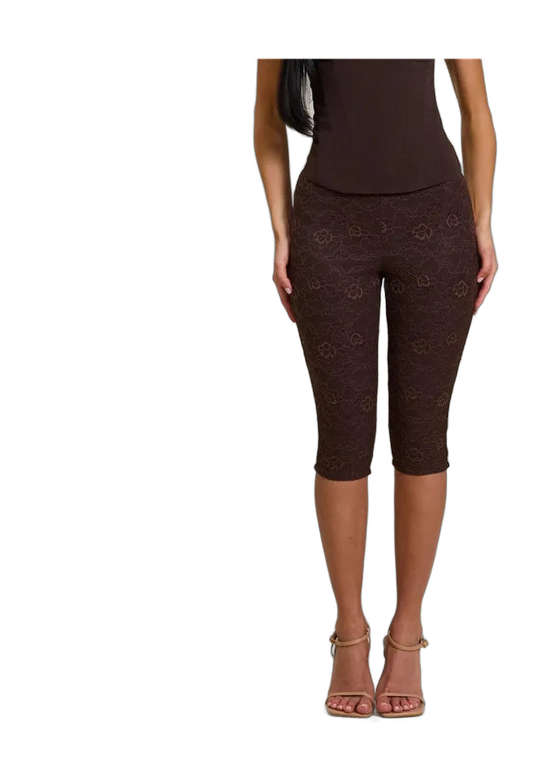 Vacation-Ready Women's Capri Dress Pants in Pink