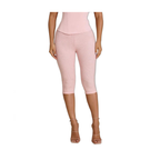 Vacation-Ready Women's Capri Dress Pants in Pink