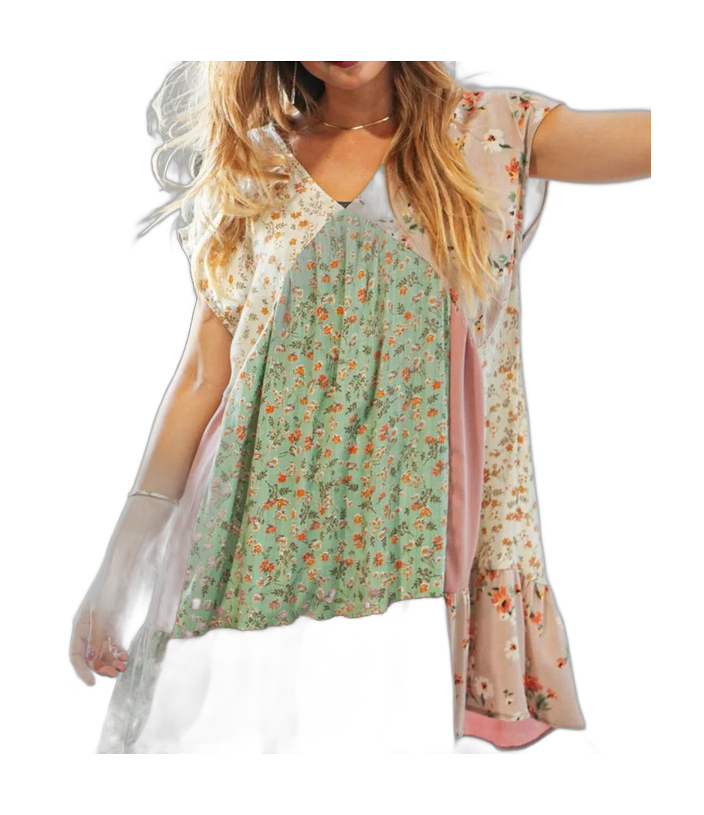 Vacation Floral Dress for Women - Travel Essential