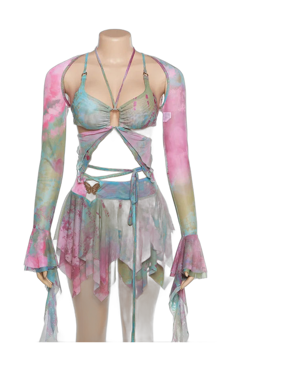 Y2K Fashion Women's Vacation Outfit Set for Getaways