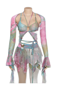 Y2K Fashion Women's Vacation Outfit Set for Getaways