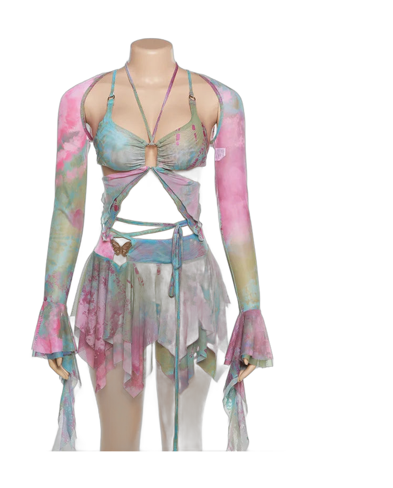 Y2K Fashion Women's Vacation Outfit Set for Getaways