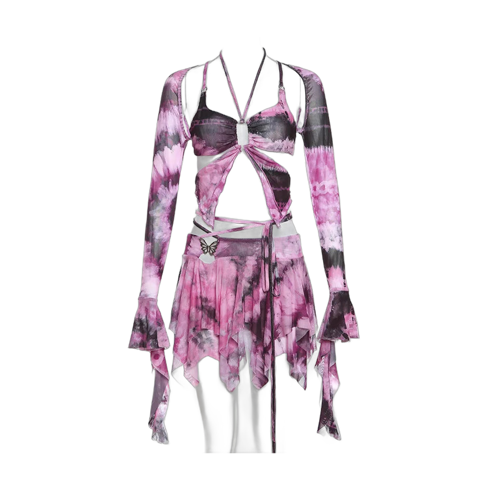 Y2K Fashion Women's Vacation Outfit Set for Getaways