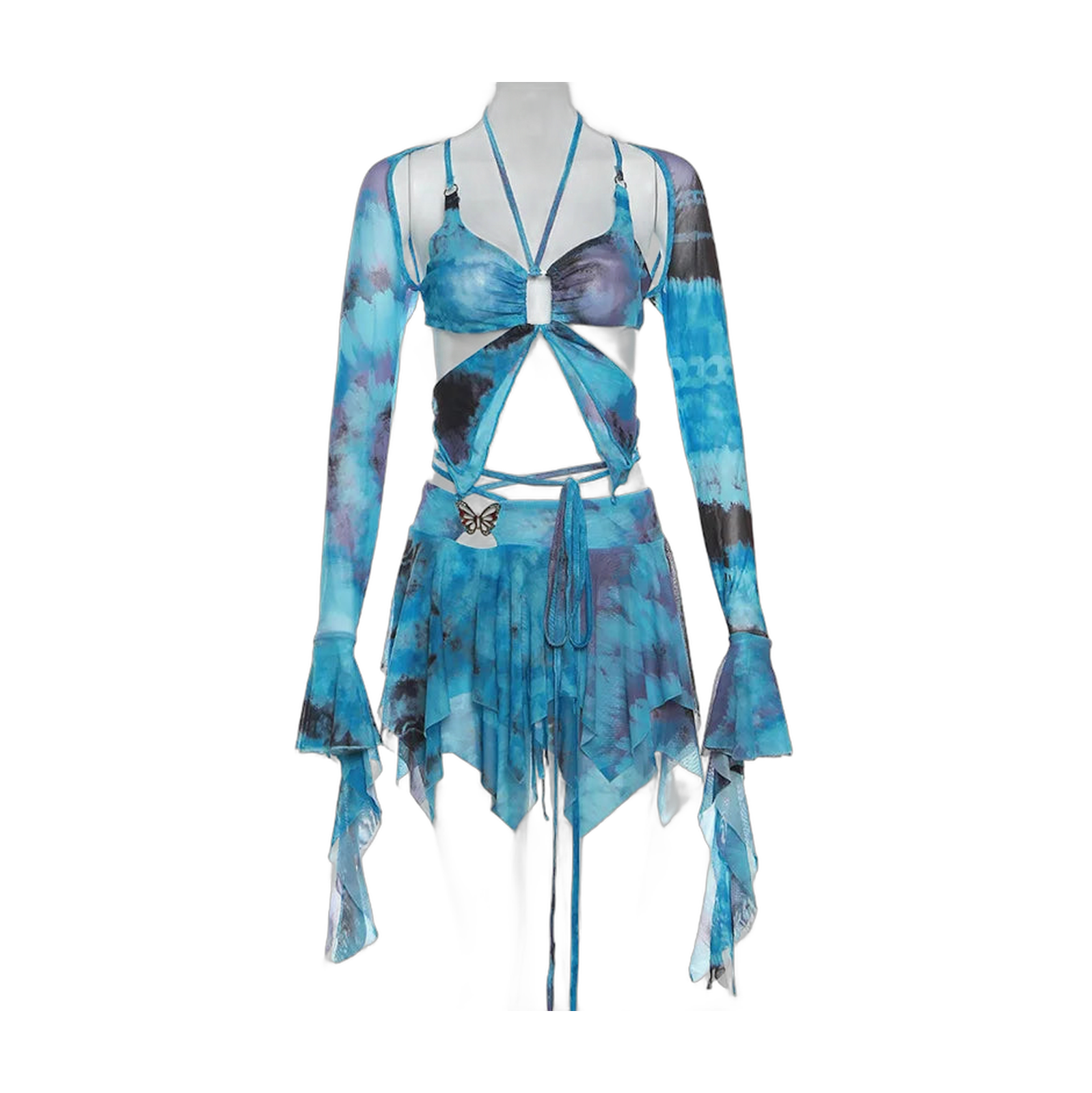 Y2K Fashion Women's Vacation Outfit Set for Getaways