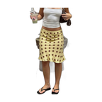 Minifalda de lunares para mujer - Lista para las vacaciones