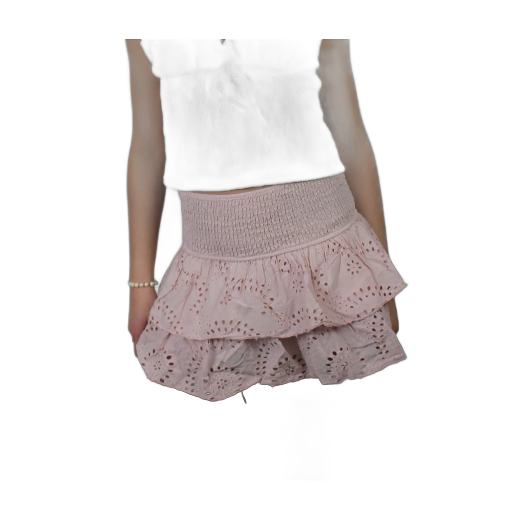 High Waist Denim Skort for Women – Trendy Summer Fashion