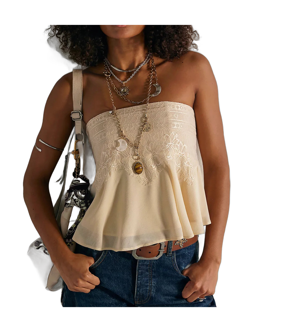 VacationGrabs Women's Tube Tops for Effortless Style