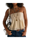 VacationGrabs Women's Tube Tops for Effortless Style