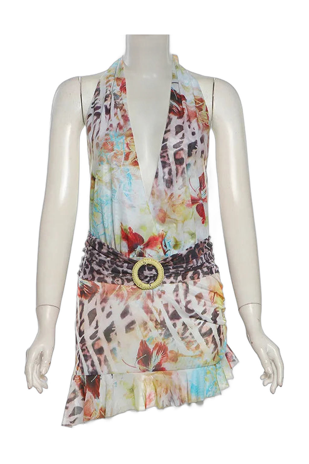 Vacation-Ready Women's Floral Print Bodycon Dress
