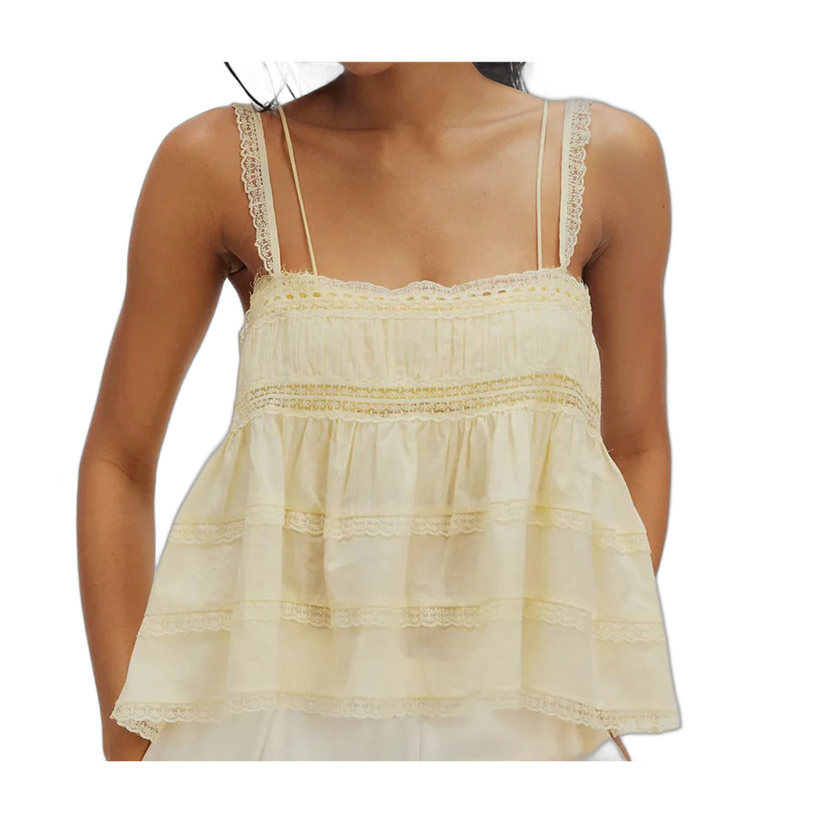 Women's Camisole Lace Top for Travel Comfort