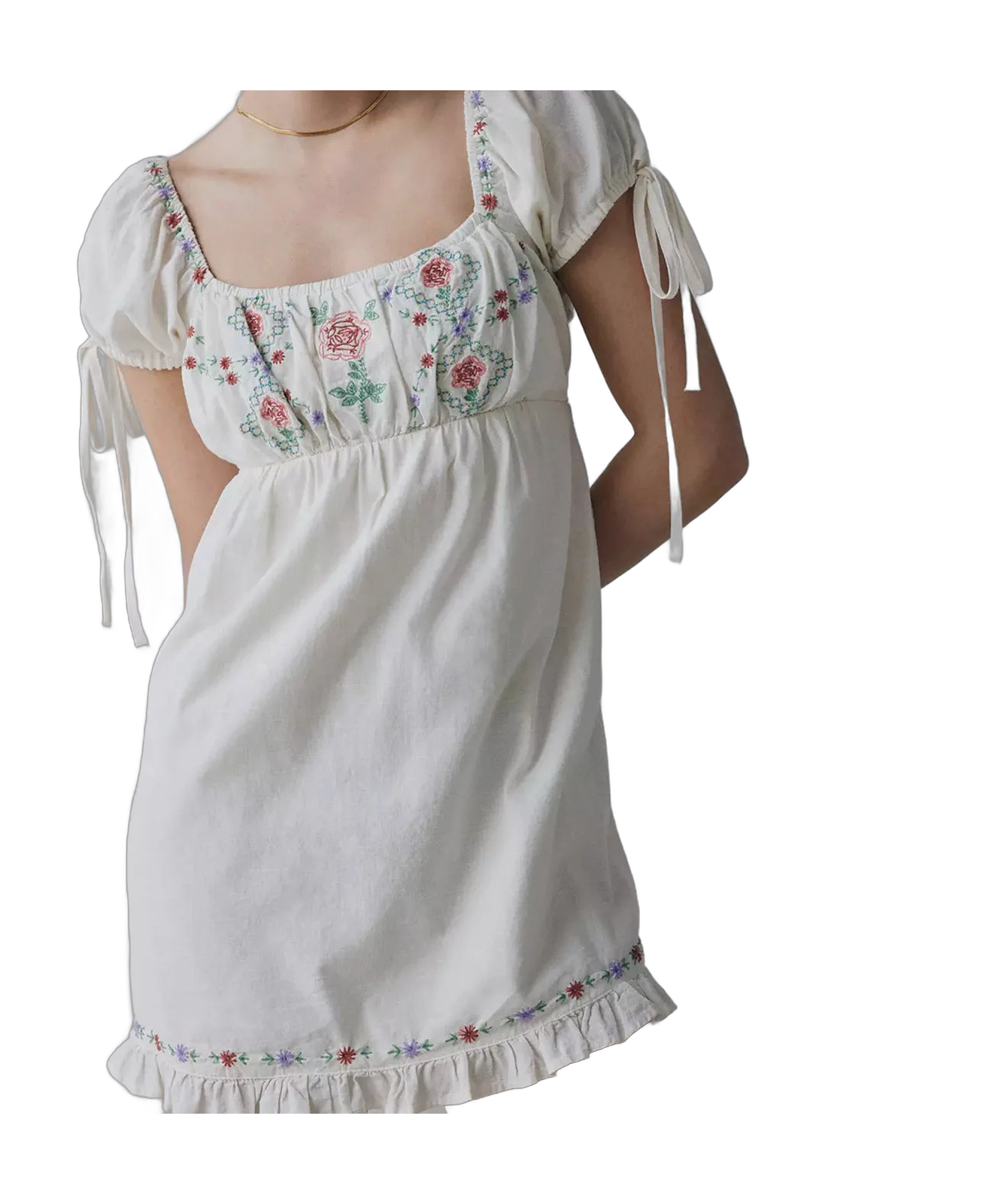 Charming Blue Dress for the Summer Vacation