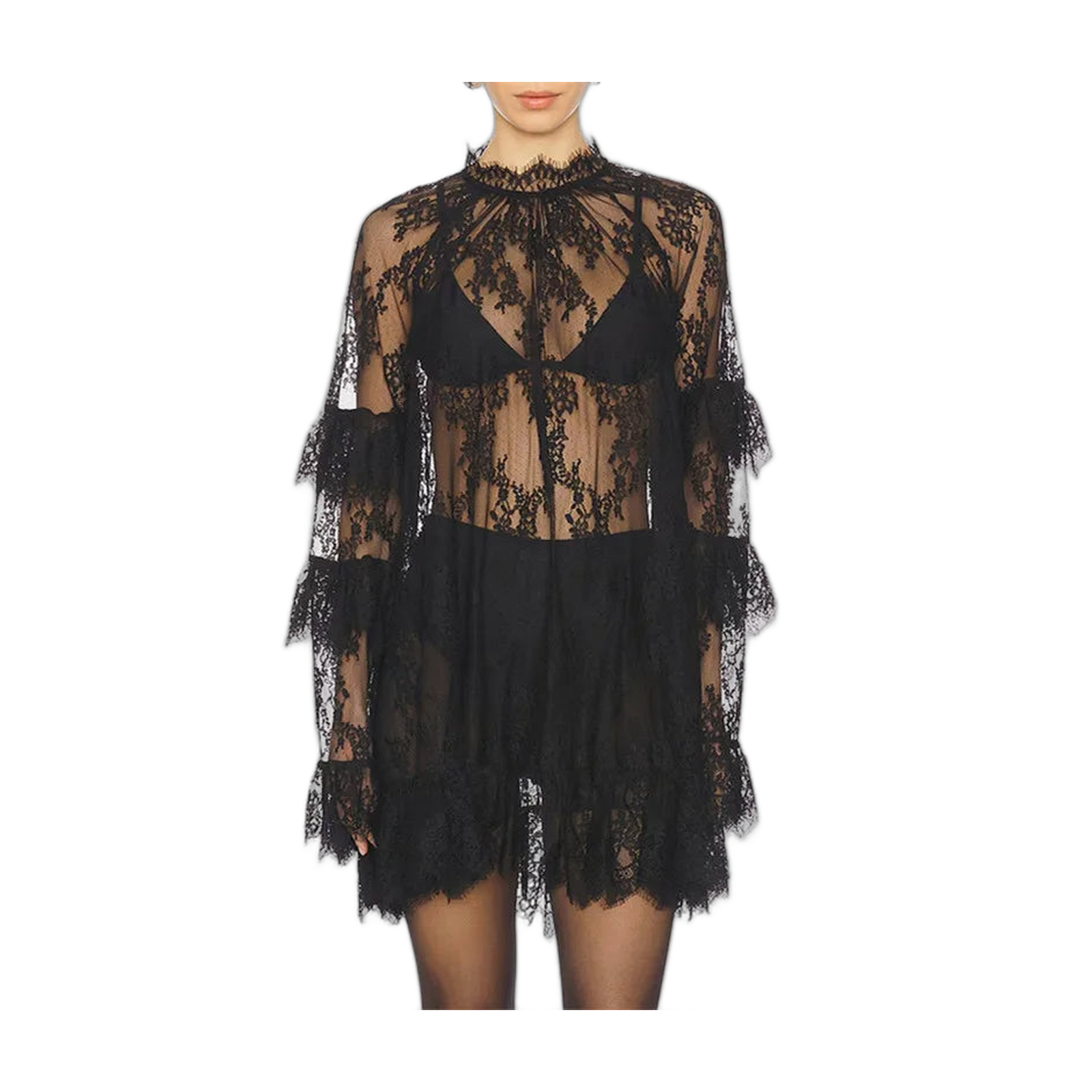 Elegant Lace Frock Dress for Women’s Vacation Wardrobe