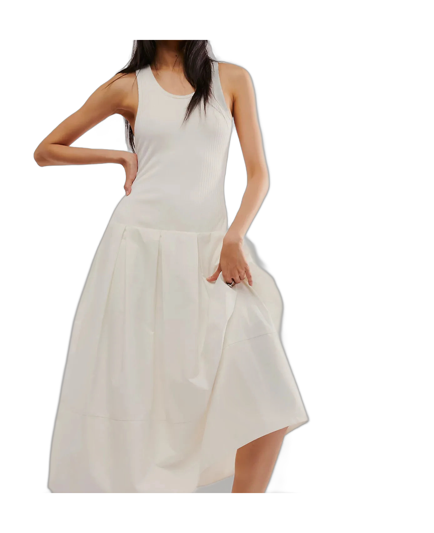 Elegante vestido verde para mujer para la escapada de verano
