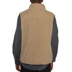 Padded Sherpa Fleece Vest - VacationGrabs
