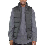 Padded Winter Two Tone Vest Jackets - VacationGrabs