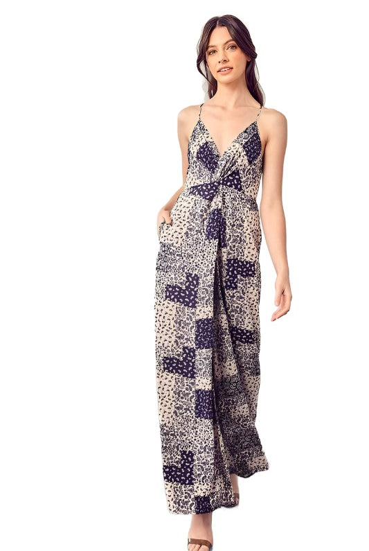 Women's Jumpsuits & Rompers Paisley Printed Cami Jumpsuit