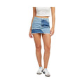 Patch Work Denim Mini Skirt - VacationGrabs