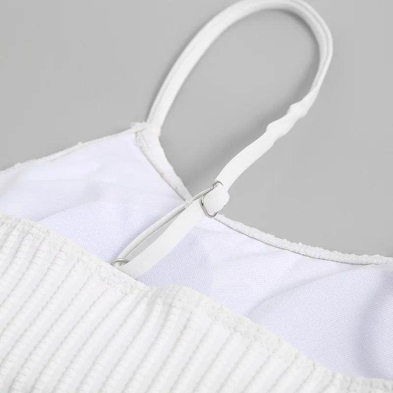 Women's patchwork Brazilian bikini set, stylish and ideal for beach days