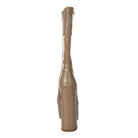 Rag Company patent leather calf boots in nude with a sleek design and stylish high heels