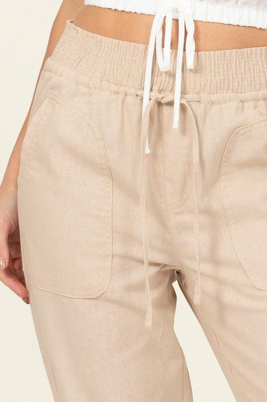 Women's Pants Pause And Reflect High Waist Pants