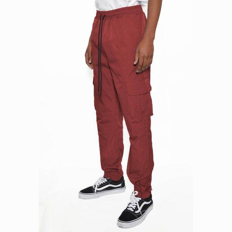 Mens Peacock Iridescent Jogger Pants - VacationGrabs