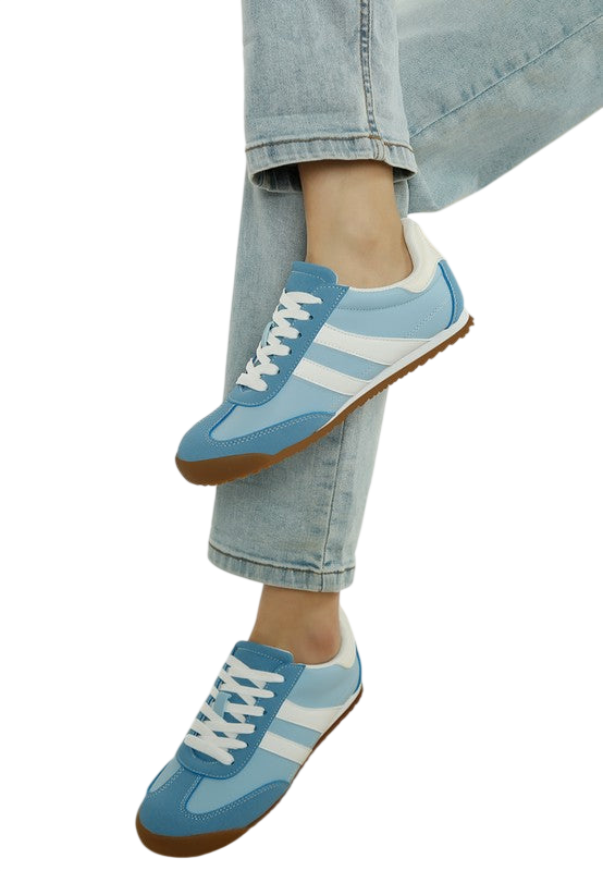 Peak Burn Casual Lace-Up Sneakers