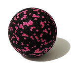 Black and pink peanut massage ball for muscle relaxation