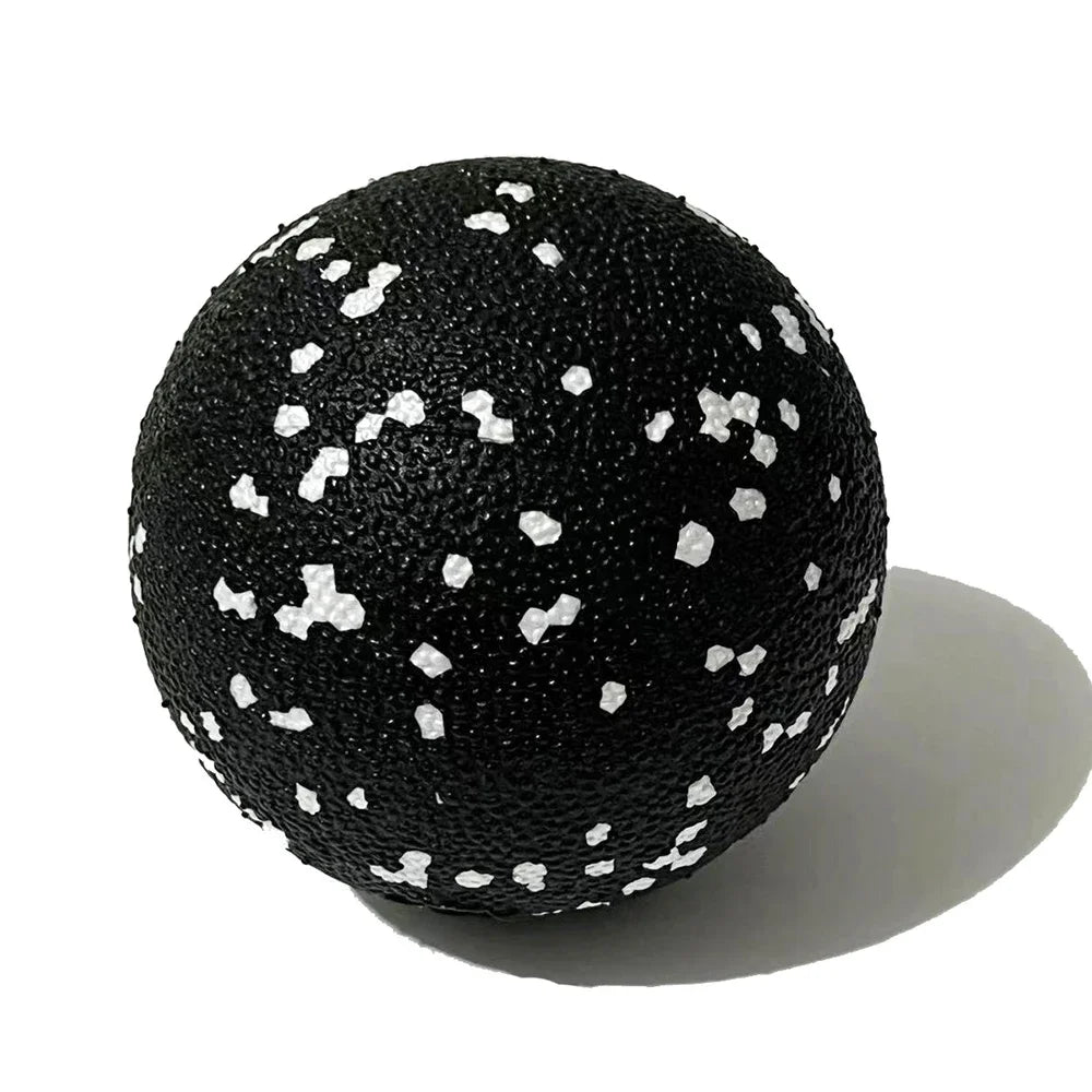 Black peanut massage ball for muscle relaxation and relief