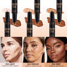 Eyes lips face makeup contour stick, shades for bright to deep skin tones