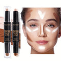 Pecolovers contour stick set for eyes lips face makeup in natural tones