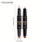 PecoLovers contour stick in dual shades for defining eyes lips face makeup