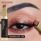 VacationGrabs eyeshadow in a stick, shimmering bronze color for easy application