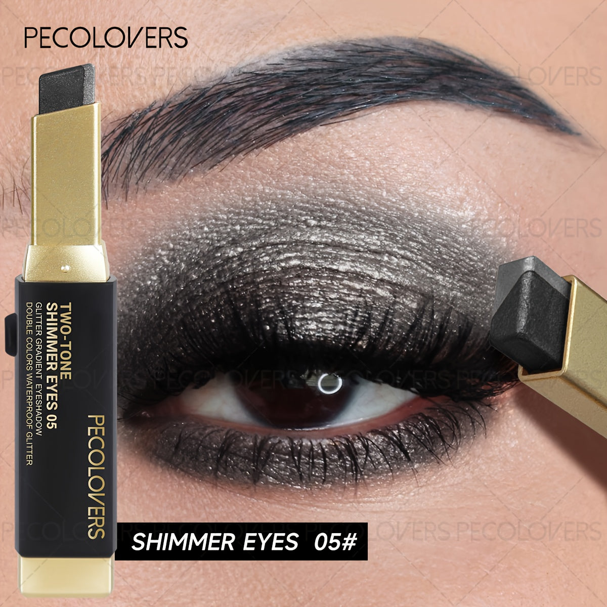 Pecolovers shimmer eyeshadow in a stick for effortless eye makeup
