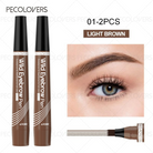 Light brown waterproof eyebrow pen for precise brow definition