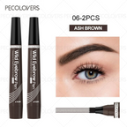 Ash brown waterproof eyebrow pen, perfect for long-lasting eyebrow definition