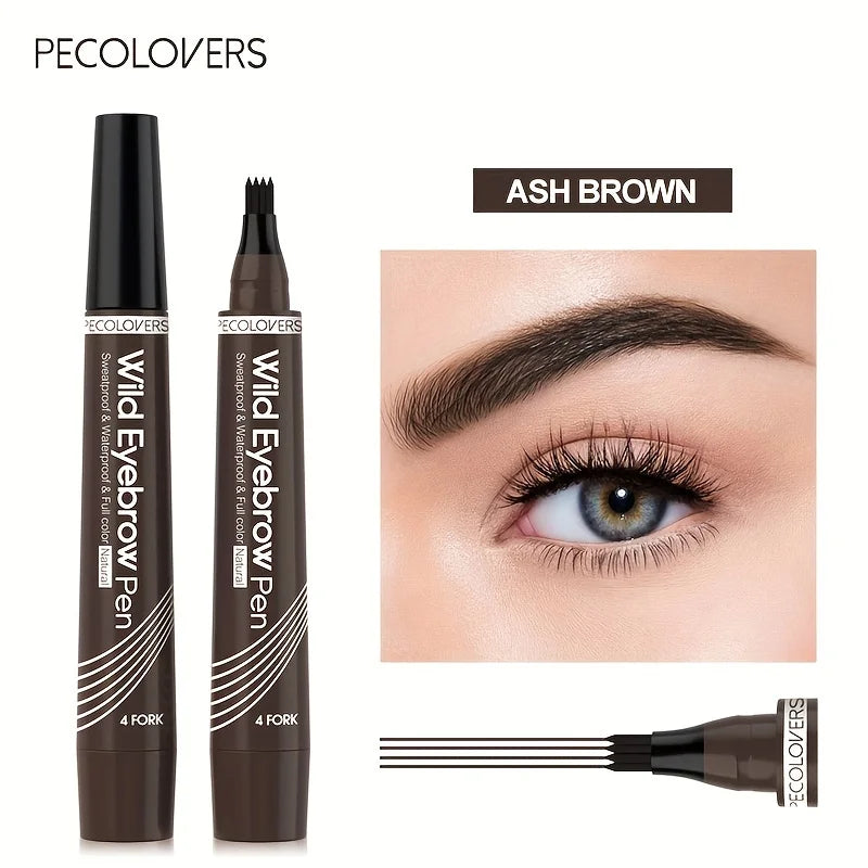 waterproof eyebrow pen in ash brown for flawless brows