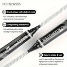 black waterproof eyebrow pen for long-lasting, natural-looking eyebrows