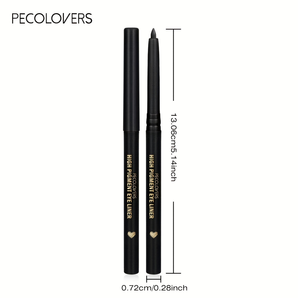 Pecolovers waterproof eyeliner eyeliner in black for bold eye makeup